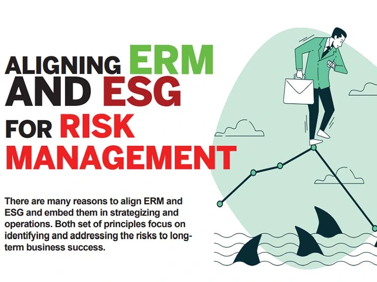 Aligning ERM and ESG for risk management